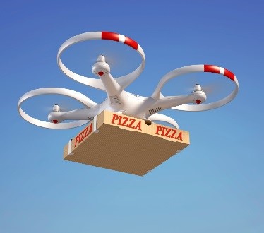 Drone food deliveries