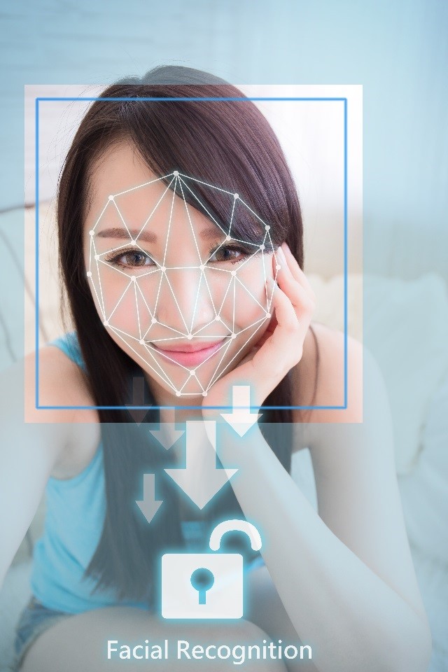 Facial recognition security authentication